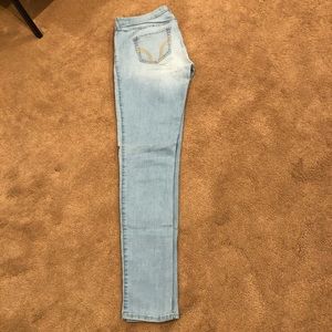 Hollister Light Wash Super Skinny Jeans